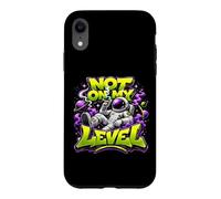 Not On My Level Astronaut Cannabis Space Marijuana 420 Case for iPhone XR