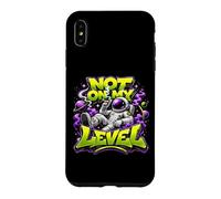 Not On My Level Astronaut Cannabis Space Marijuana 420 Case for iPhone XS Max