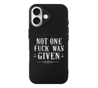 Not One Fck Was Given Phone Case Compatible with iPhone 17 Air Pro Max Shockproof TPU Protective Cover