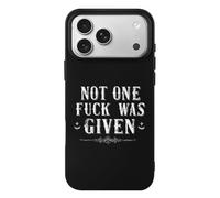 Not One Fck Was Given Phone Case Compatible with iPhone 17 Air Pro Max Shockproof TPU Protective Cover