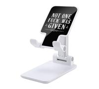 Not One Fck Was Given Phone Stand for Desk Dual Folding Cellphone Holder Portable Cradle Table Dock