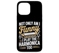 Not Only Am I Funny I Play The Harmonica Too Case for iPhone 13 Pro Max