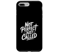 Not Perfect Just Called Christian Faith Identity Message Case for iPhone 7 Plus/8 Plus