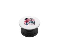 Not Perfect Just Forgiven Christian Cross PopSockets Adhesive PopGrip