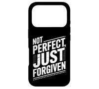 Not Perfect, Just Forgiven Christian Faith Case for iPhone 17 Pro