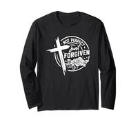 Not Perfect Just Forgiven Christian Faith Long Sleeve T-Shirt