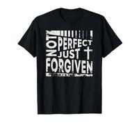 Not Perfect just Forgiven Christian Faith T-Shirt
