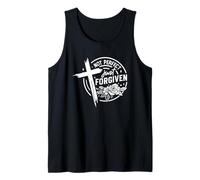 Not Perfect Just Forgiven Christian Faith Tank Top