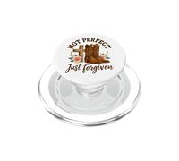 Not Perfect Just Forgiven Cowboy Boots - Cross - Jesus PopSockets PopGrip for MagSafe