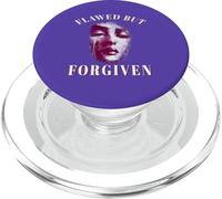 Not Perfect Just Forgiven Flawed Christian Religious Bible PopSockets PopGrip for MagSafe