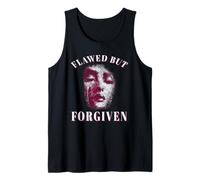 Not Perfect Just Forgiven Flawed Christian Religious Bible Tank Top