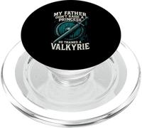 Not Princess Valkyrie Viking Warrior Norse Mythology Nordic PopSockets PopGrip for MagSafe