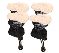 Not Quiet Ensuring Safety When Walking At Night With Our Dog Shoe Paw Protection, Equipped With Reflective Design And 2 Adjustable Beam Bands For A Warm Fit