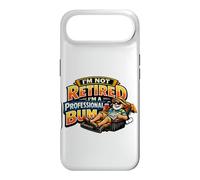 Not Retired Professional Bum Funny Retiree Vacation Humor Case for iPhone Air