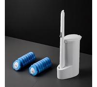Not Reusable Toilet Bowl Brush, Toilet Scrubber, Not Reusable Toilet Brush Cleaner With Holder, Toilet Cleaner Brush Wall Mounted For Sink Bathtub Wash Basin Mop Pool (8Pcs Toilte Wand Refills)