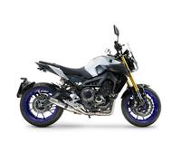 Not Road Use Gpr Full System Exhaust Deeptone Inox for Yamaha Mt-09 2014 > 2020