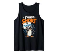 Not Short I am Penguin Size Little Friend Penguin Tank Top