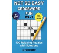 Not So Easy Crossword Fun (The Ultimate Crossword Challenge)