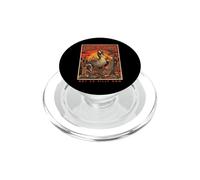 Not So Silly Now Goose-a-saurus Kaiju Monster City Attack PopSockets PopGrip for MagSafe