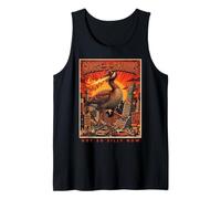 Not So Silly Now Goose-a-Saurus Kaiju Monster City Attack Tank Top