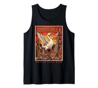 Not So Silly Now Goosezilla City Destroyer Kaiju Monster Tank Top