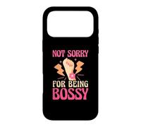 Not Sorry For Being Bossy Feminism Feminist Women Case for iPhone 17 Pro Max