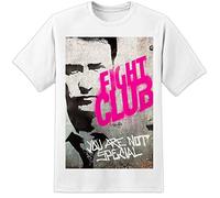 Not Special - Fight Club Movie T Shirt (S-3XL) Brad Pitt Edward Norton Tyler Durden (Small) White
