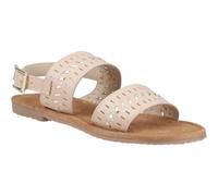 (Not Specified, 5 (Adults')) Hush Puppies Hadley Leather Women's Nude Sandals