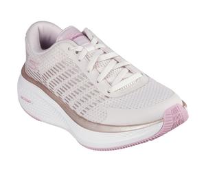 (Not Specified, 6 (Adults')) Skechers Performance GO RUN Elevate 2.0 Textile Women's Natural/Pink Trainers