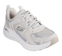 (Not Specified, 8 (Adults')) Skechers Arch Fit 2.0 Vintage Luxe Leather Women's Natural Trainers