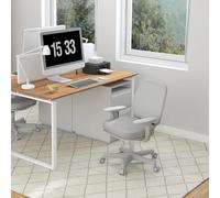 (Not Specified|) Vinsetto Office Chair, 360 Swivel Desk Chair with Security Wheels