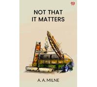 Not That It Matters