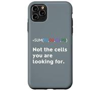 Not the Cells You Were Looking For Excel Accountant Funny Case for iPhone 11 Pro Max