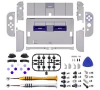 Not The Main Body Patterned Back Plate Metal Switch For Compatible With Extremerate Switch Back Switch Compatible With Switch Handheld Controller Kick