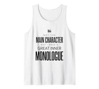 Not The Main Character But I Have A Great Inner Monologue Te Tank Top