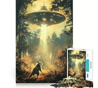 Not The Raccoon Jigsaw Puzzles for Adults1000 Pieces Strong Logic Toy Tension Relief Clear Edge Premium Gift (38x52cm)