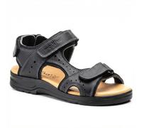 NOT THE SAME Men's Footwear Ver.2023 Esp.Jam Fba Flat Sandal, Black/White, 9 UK