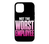 Not the Worst Employee Funny Boss Sarcastic Coworker Office Case for iPhone 12/12 Pro