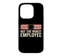 Not the Worst Employee Funny Boss Sarcastic Coworker Office Case for iPhone 14 Pro