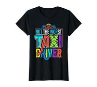 Not The Worst Taxi Driver Cab Work Road ||- Value Graphic T-Shirt, Women, Black, M