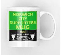 Not to be Confused with a Cup - Norwich Football Supporter Mug - Joke Funny Rival Gift