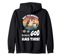 Not to Worry. God Has This. Matthew 6:26 Zip Hoodie