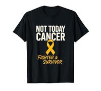 NOT Today Cancer - Inspiring Fighter Humor T-Shirt