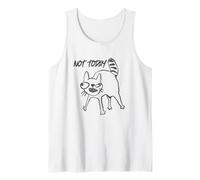 Not Today Crazy Cat Mood Tank Top