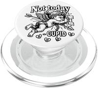 Not Today Cupid Funny Saying Anti-Valentine's Day Love PopSockets PopGrip for MagSafe