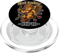 Not Today Cupid Funny Saying Anti-Valentine's Day Love PopSockets PopGrip for MagSafe