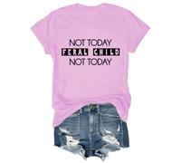 Not Today Feral Child Not Today Shirt, Not Today Feral Child Tshirt Pink