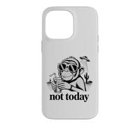 Not Today Funny Retro Monkey UFO Desert Vintage Humor Case for iPhone 14 Pro Max