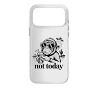 Not Today Funny Retro Monkey UFO Desert Vintage Humor Case for iPhone 17 Pro Max