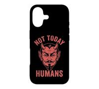 Not Today, Humans - Funny Satan Saying Evil Devil Halloween Case for iPhone 17